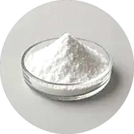 D-calcium pantothenate powder in a glass dish, the pantothenic acid used in the formula